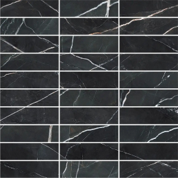 Italgraniti Calacatta Black Muretto Lap.6Mm  30X30 CH03MBL