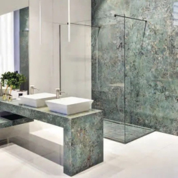 Casalgrande Padana Marmoker Caribbean Green Lucido 9Mm 12790319