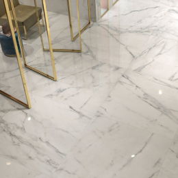 Marca Corona Motif Extra Calacatta Silver Reflex I675