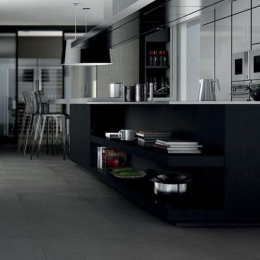 Casalgrande Padana Cemento Rasato Antracite 9Mm 3740062