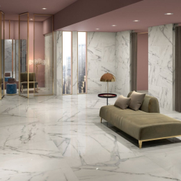 Marca Corona Motif Extra Calacatta Silver E394