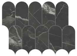 Marca Corona Scultorea Dark Diamond Tessere Arco Reflex J589