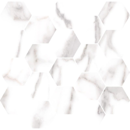 Cerdomus Omnia Mosaico Esagona Statuario Levigato 89746