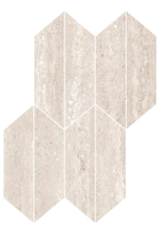 Ragno Travertino Vein Bianco Mosaico Losanga Rt RCLE