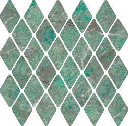 Italgraniti Amazzonite Mos.Rombi Lap. 31X33,5 CH05MRBL