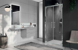 Shower enclosure Novellini ROSEROSSEB