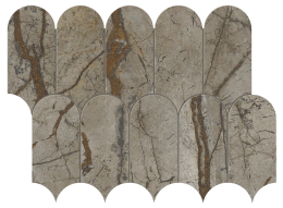 Marca Corona Scultorea River Grey Tessere Arco Reflex J588