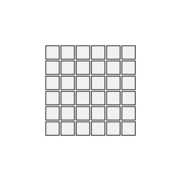 Casalgrande Padana Spazio Mosaico Spazio Tabacco 6X6 3704474