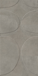 Italgraniti I Cementi Taupe Decoro Lito 3D 120X60 FL04DLT