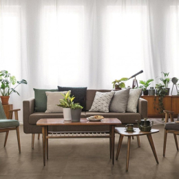 Desvres Ariana Canvas Rect Smoke             30X60 D00200648