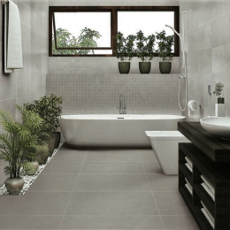 Desvres Ariana Canvas Rect Sky               60X60 D00200638