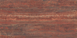 Italgraniti Trav.Rosso Vein Cut Ribbed Sq. 120X60 TR07BAR