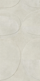 Italgraniti I Cementi White Decoro Lito 3D 120X60 FL01DLT