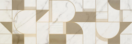 Marazzi Allmarble Wall Golden White Satin Decoro Club M8T5