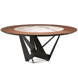 Table Cattelan Italia Skorpio Ker-Wood Round