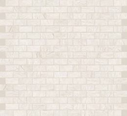 Florim Rex Ardoise Blanc 1,5X3 6Mm Mos.30X30 747812