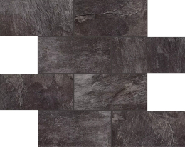 Florim Rex Ardoise Noir 7,5X15 6Mm Muretto 747792