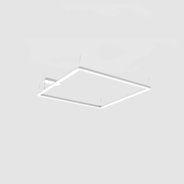 Ceiling lamp Artemide 1430010APP Alphabet of Light - Square - 120 - Suspension - APP & Push
