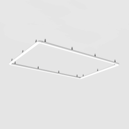 Ceiling lamp Artemide 1430130A Alphabet of Light - Rectangular - Wall/Ceiling Semi-Recessed - Dali/Push or APP