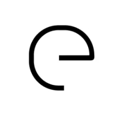 Wall lamp Artemide 1202e00A Alphabet of Light - Lowercase - Letter e