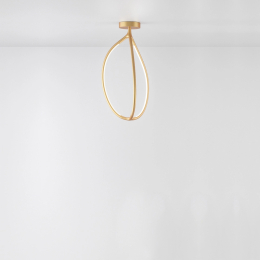 Ceiling lamp Artemide 1554010APP Arrival 70 ceiling - Brass - APP Compatible