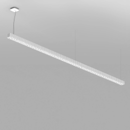 Pendant lamp Artemide 0224010APP Calipso Linear Stand Alone