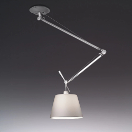 Pendant lamp Artemide 0629000A Tolomeo Decentrata Suspension
