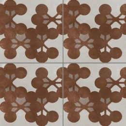 Mutina Azulej Flores Grigio 20X20  PUA28