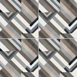 Mutina Azulej Prata Nero 20X20  PUA46