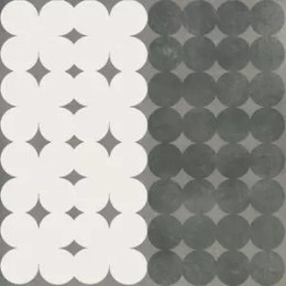 Mutina Azulej Trevo Nero 20X20  PUA43