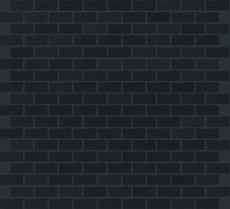 Floor gres B&W Black High-Glo 6Mm 1,5X3 Mos 751203