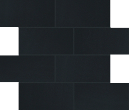 Floor gres B&W Black Naturale 6Mm 7,5X15 Mur 30X30 751197