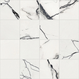 Floor gres B&W Marble Breach Mat 6Mm Mos 7,5X7,5 767454