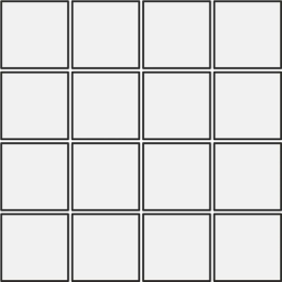 FLOOR GRES B&W MARBLE FRAGMENT MAT 6MM MOS 7,5X7,5 767453