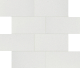 Floor gres B&W White Naturale 6Mm 7,5X15 Mur 30X30 751196