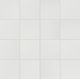 Floor gres B&W White Naturale 6Mm 7,5X7,5 Mos 30X30 751192