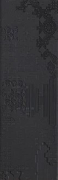 Mutina Patchwork Relief Nero 18X54  PUBP02