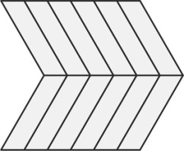 LEA CHEVRON OAK VANILLA  428X400 LG9B3C3