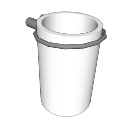 Porte-serviettes Agape Bucatini ABUC0165