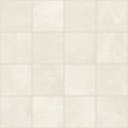 Floor gres Buildtech 2.0 Ce Whit Mat 6Mm Mos7,5X7,5 767552