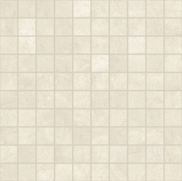Floor gres Buildtech 2.0 Ce White Mat Mosaico 3X3 767494