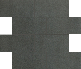 FLOOR GRES BUILDTECH TU COAL LEV.MATTONCINO 7,5X15 749270