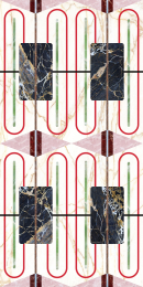 Cedit Chimera Dec.Emp.Bianco Glo 6Mm 120X240R  769433