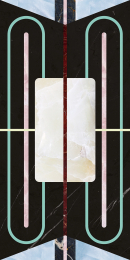 Cedit Chimera Dec.Emp.Nero Mat 6Mm 60X120R  769483