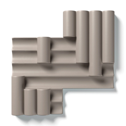 Cedit Rilievi 01 Tortora 50Mm 36X35  760356