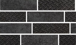 Cercom Mos.Bricks Coal      24X40      1070148