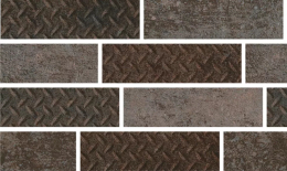 Cercom Mos.Bricks Rust      24X40      1070152
