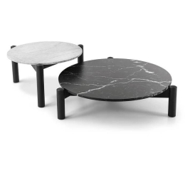 Niedriger Tisch Cassina Table à plateau interchangeable