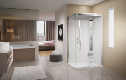 Cabine de douche complète Novellini CRYSTAL2P