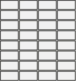 Mutina Din Light Green Matt 3,6X7,4 Rete 30,2X30,2  KGDM66